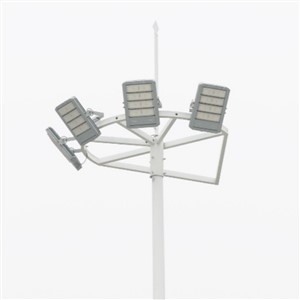 Høyeffekt støpt aluminium flomlys for stadion og sportsbane